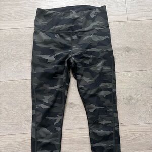 Athleta Army Green Camo